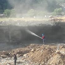 وضعیت خاکبرداری پروژه مجتمع دنیز علیرغم اعتصاب کامیون داران